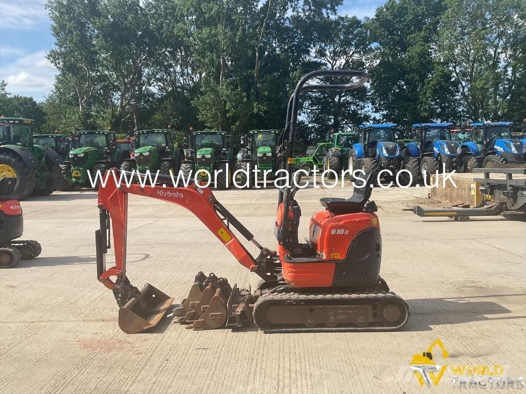 Kubota U 10-3 Мини екскаватори < 7 т