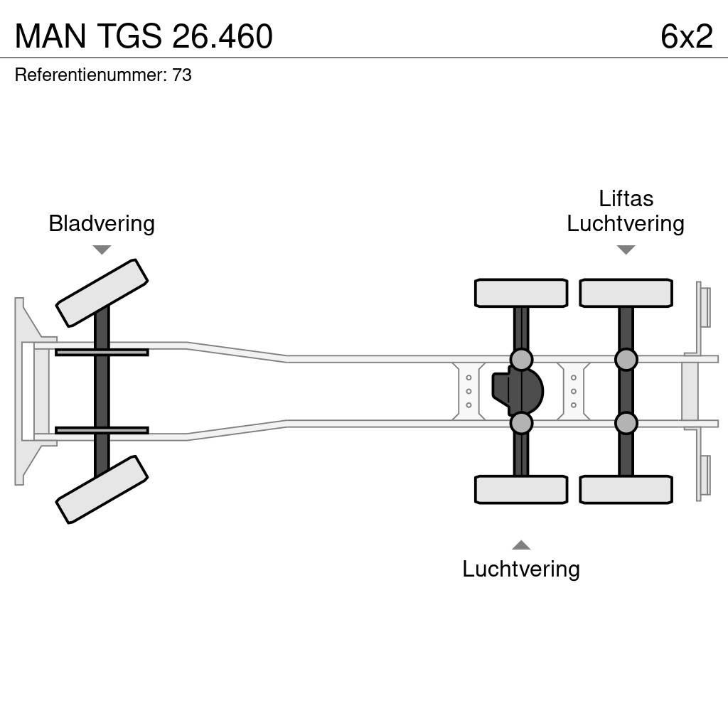 MAN TGS 26.460 Камиони с кран с кука