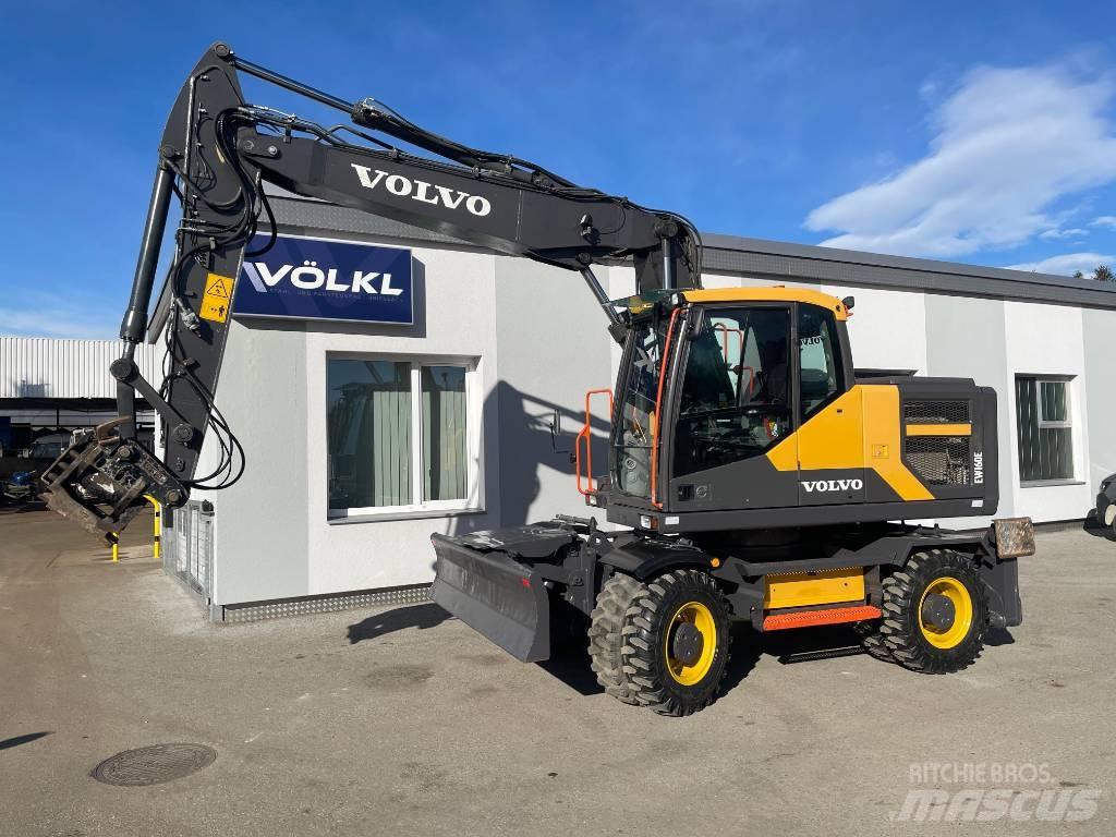 Volvo EW160E Колесни екскаватори