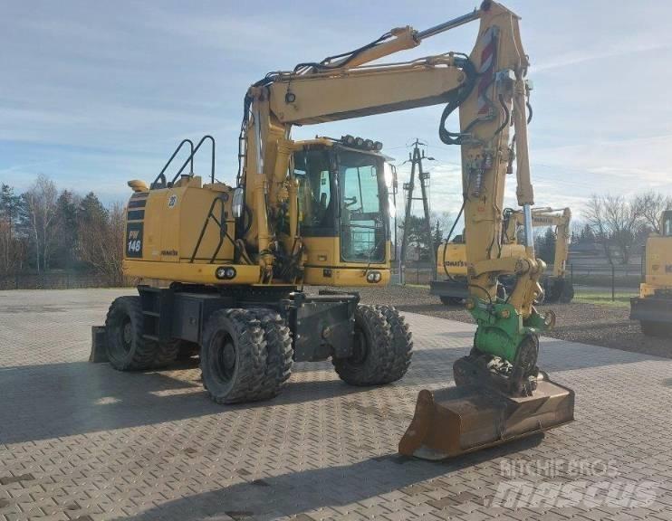 Komatsu PW 148-10 Колесни екскаватори