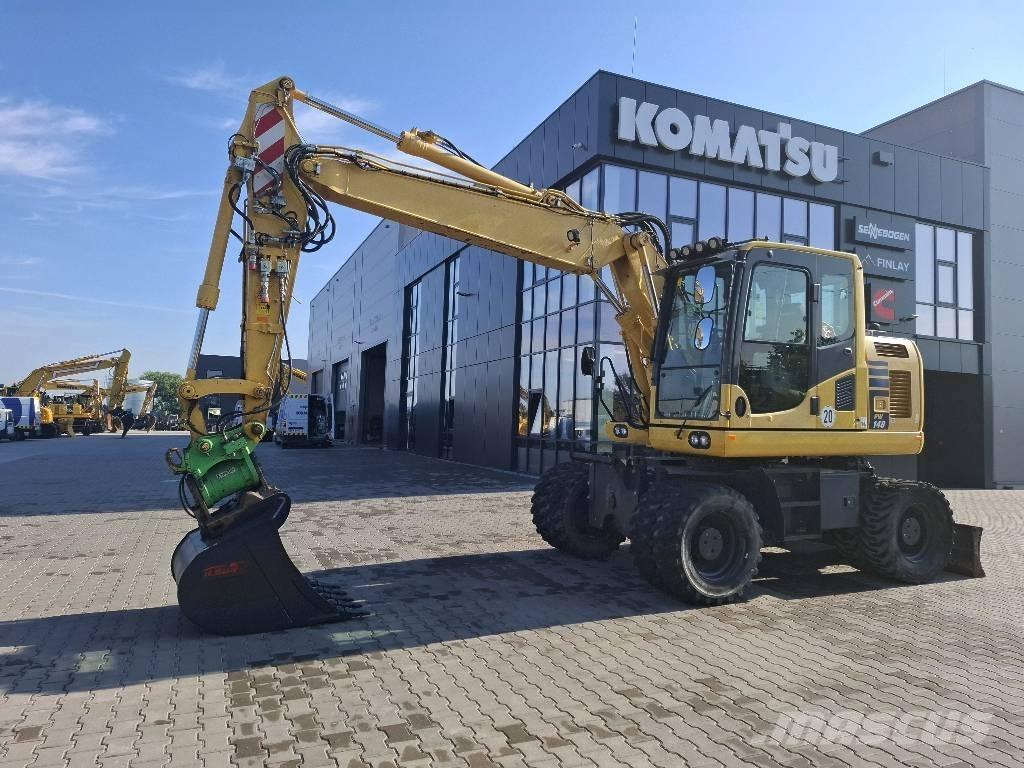 Komatsu PW 148-10 Колесни екскаватори