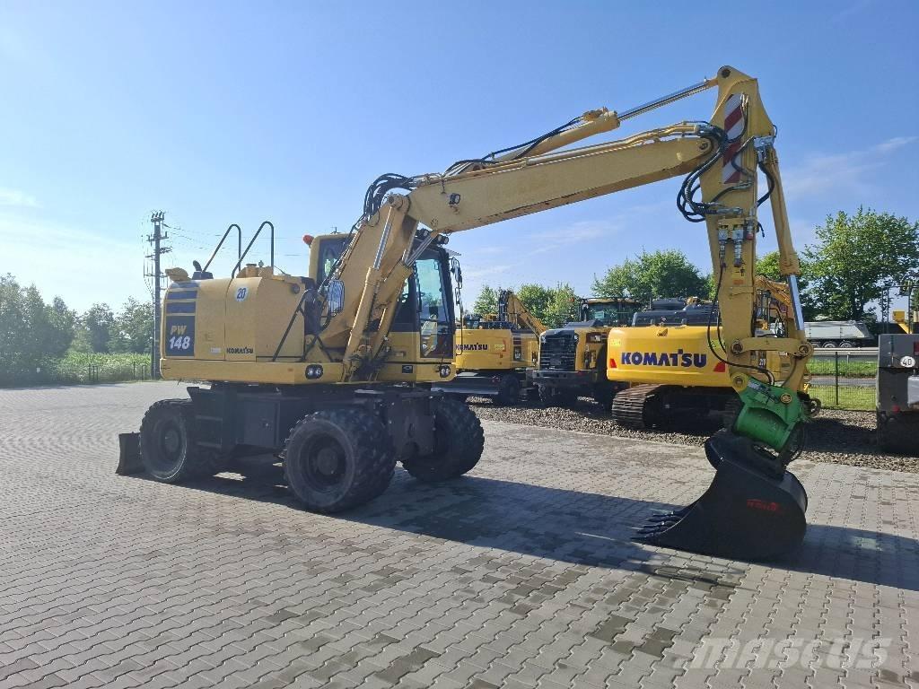 Komatsu PW 148-10 Колесни екскаватори