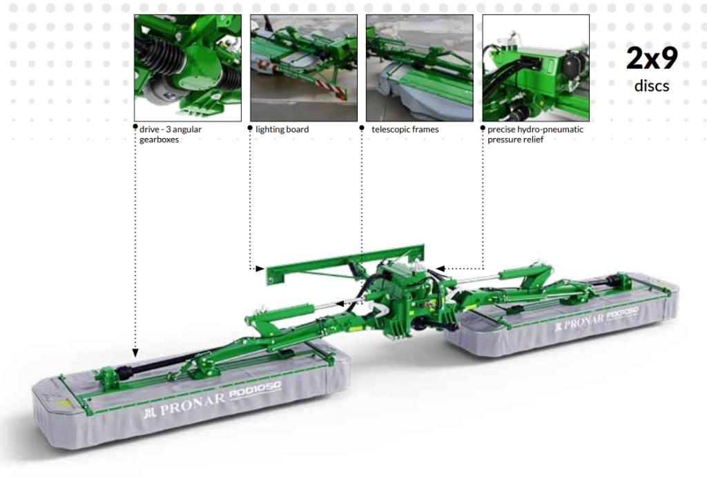 Pronar PDD1050 Косачки