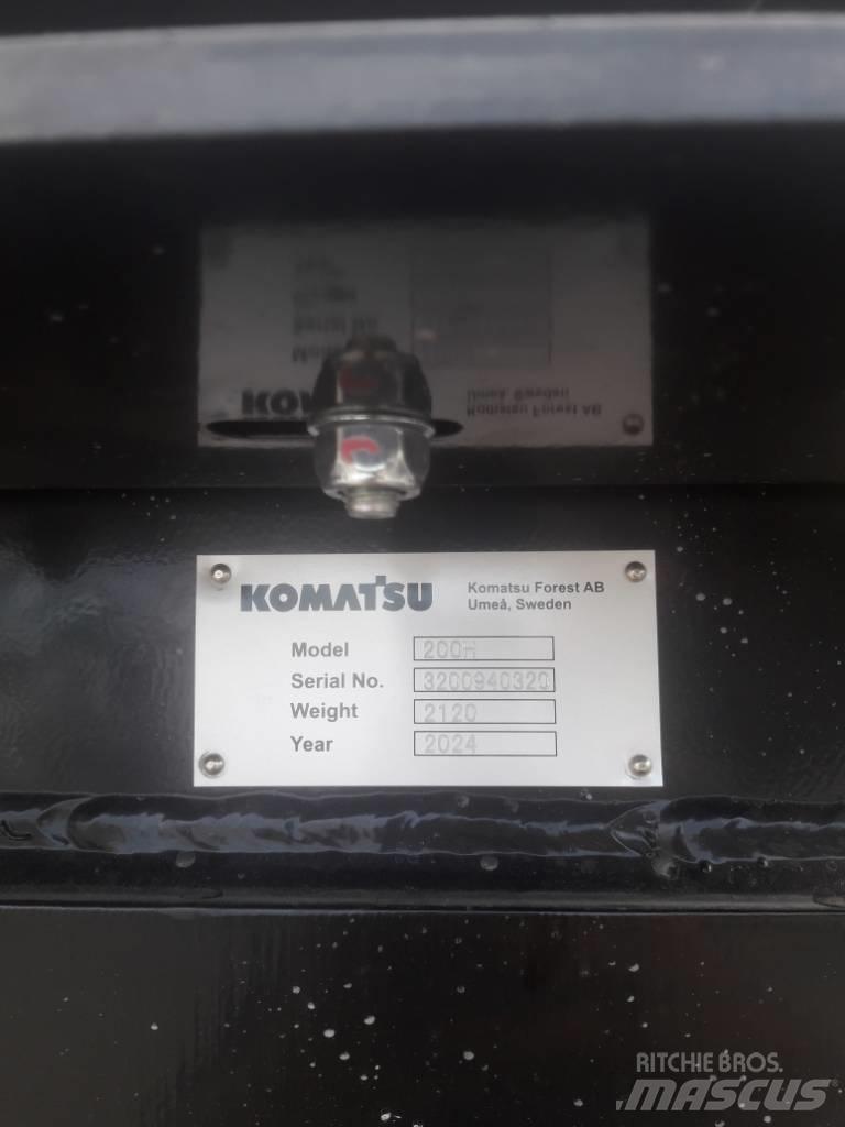 Komatsu 200H Карнове за харвестери