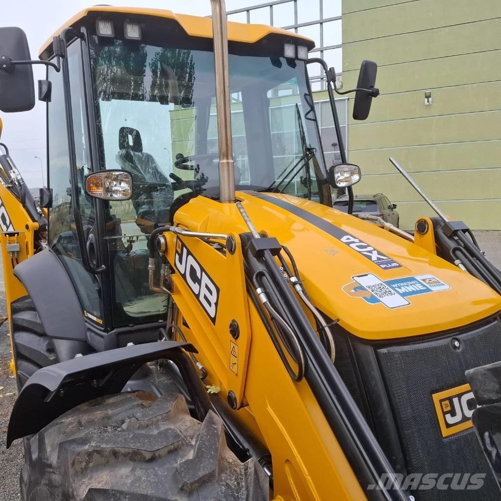 JCB 4CX PLUS AEC Товарач със заден ексватор