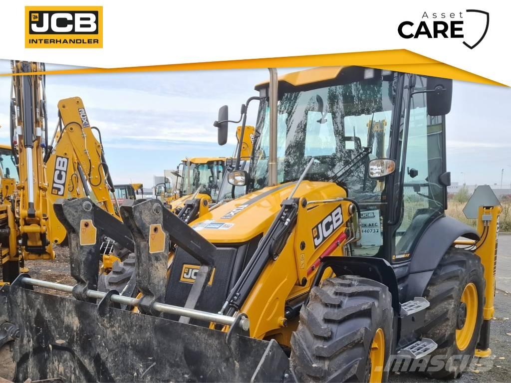 JCB 4CX PLUS AEC Товарач със заден ексватор