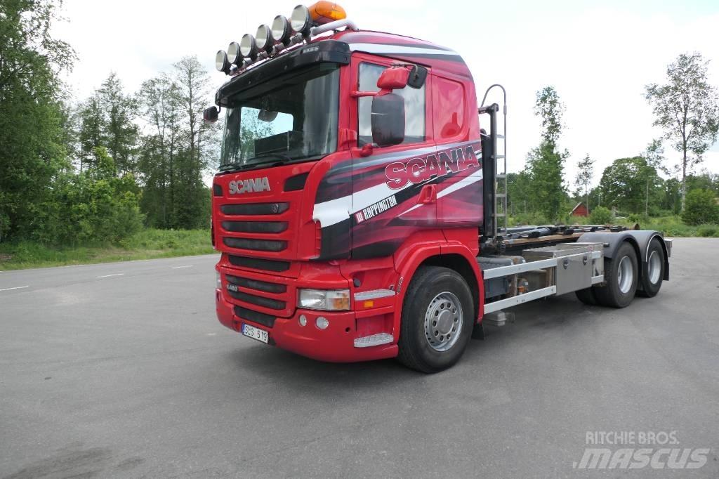 Scania R480lb6x2hsz Камиони с кран с кука