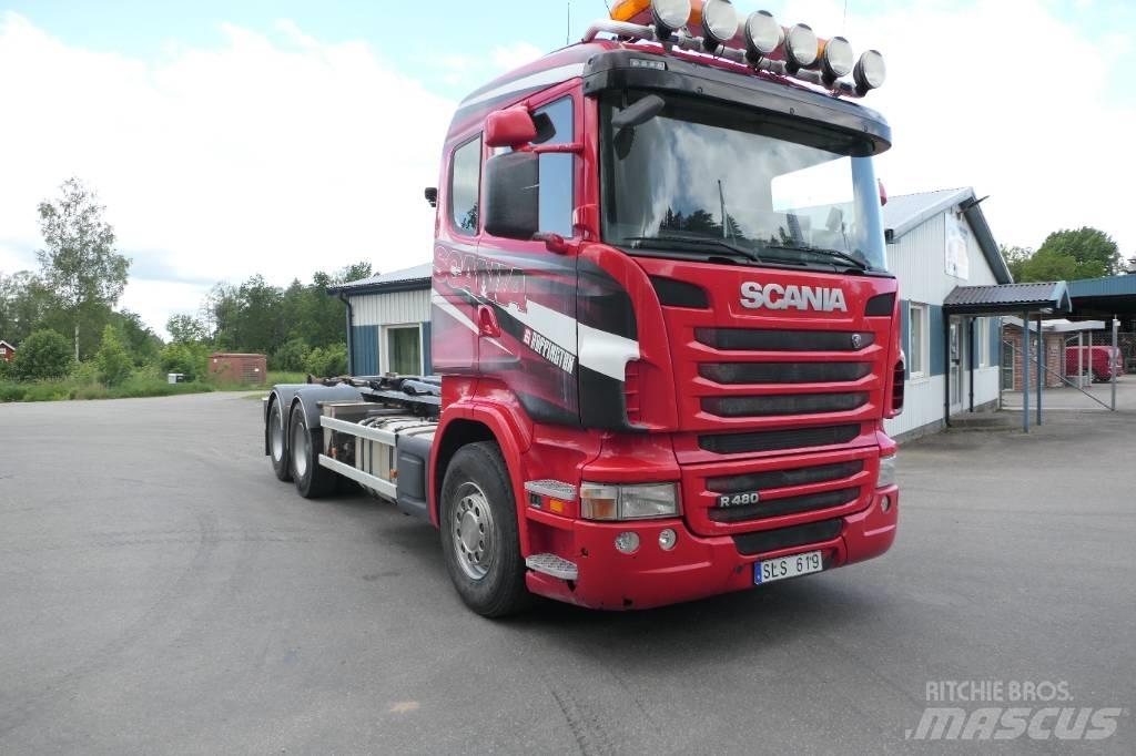Scania R480lb6x2hsz Камиони с кран с кука