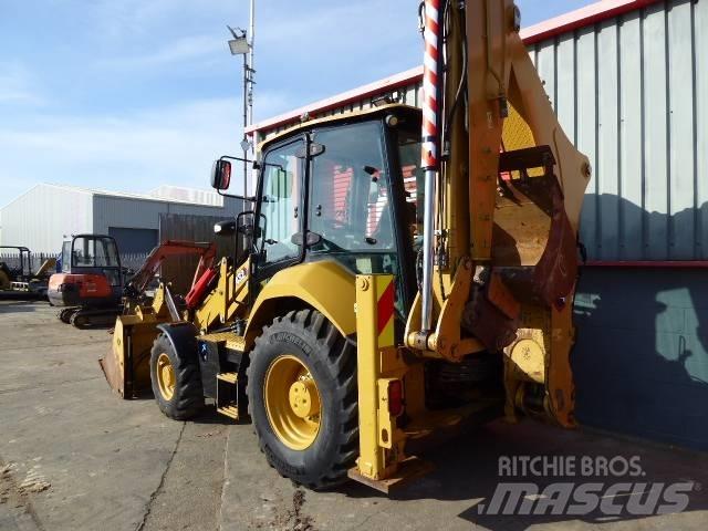 CAT 432 F Товарач със заден ексватор