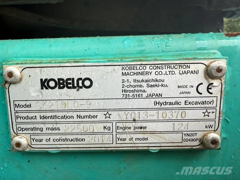 Kobelco SK 210 LC-9 Верижен екскаватор