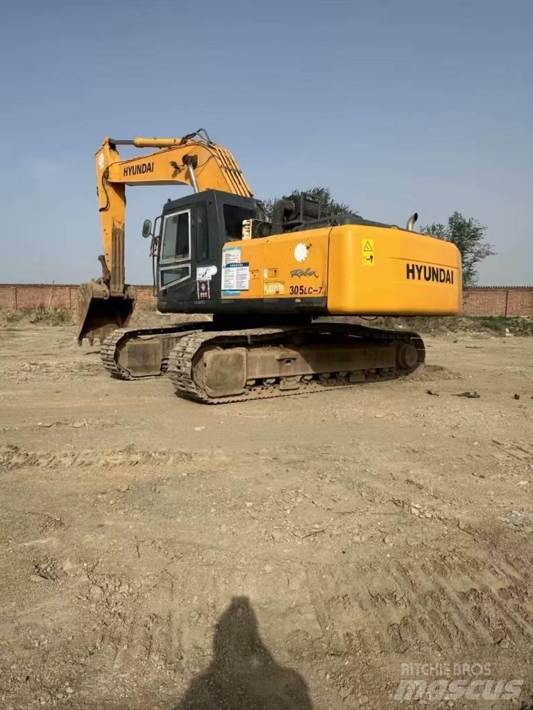 Hyundai R305lc-7 Верижен екскаватор