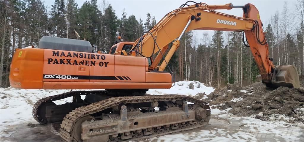 Doosan DX 480 LC Верижен екскаватор