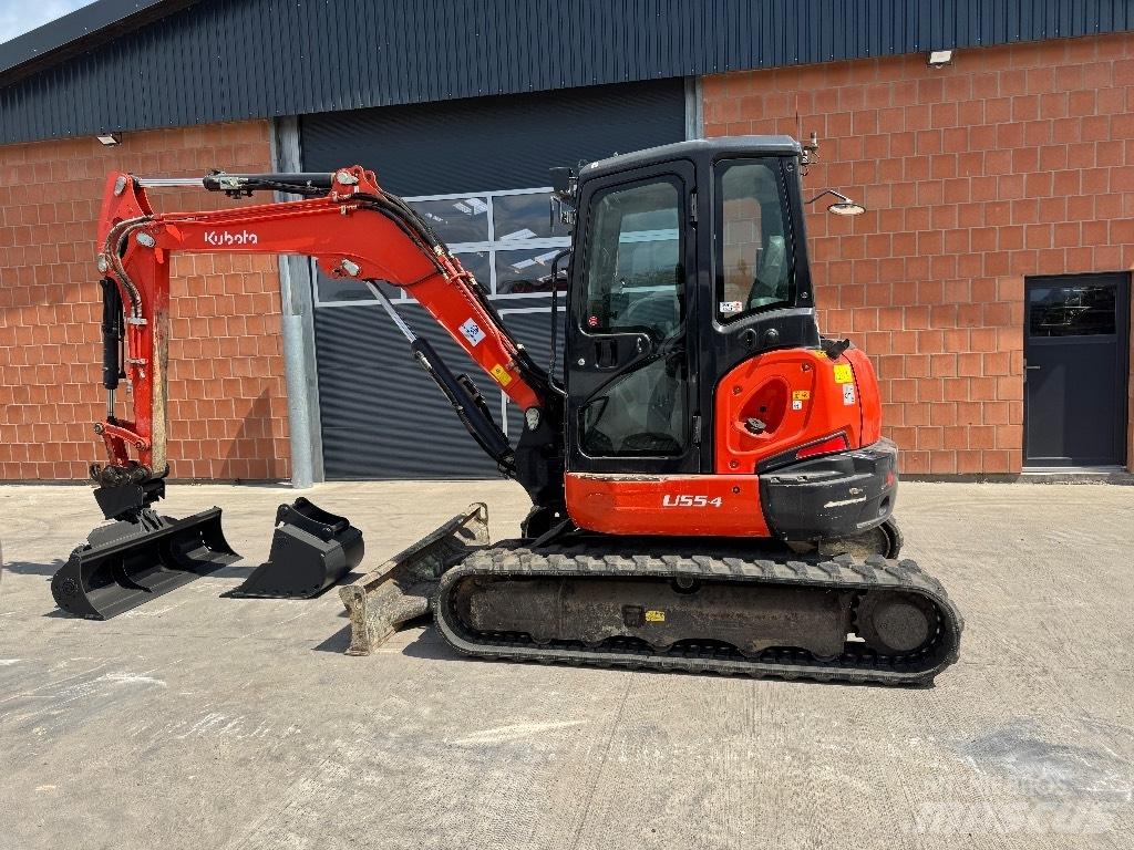 Kubota U 55-4 Мини екскаватори < 7 т