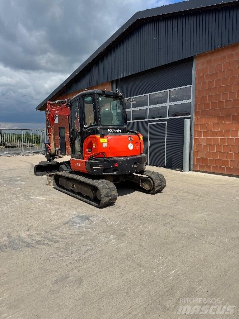 Kubota U 55-4 Мини екскаватори < 7 т