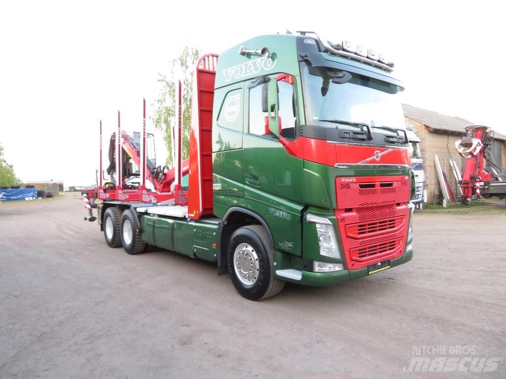 Volvo FH 460 За превоз на дървени трупи