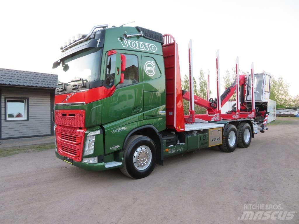 Volvo FH 460 За превоз на дървени трупи