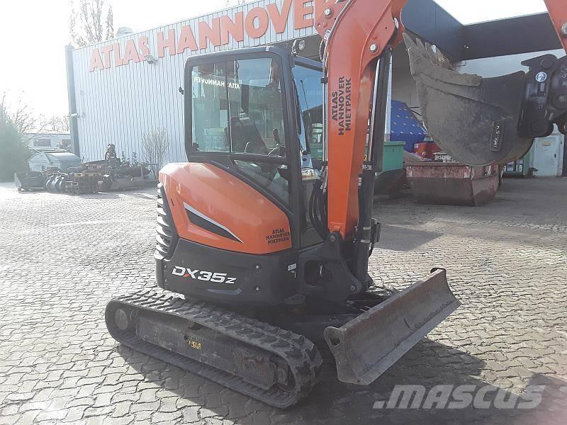 Doosan DX 35 Z Мини екскаватори < 7 т