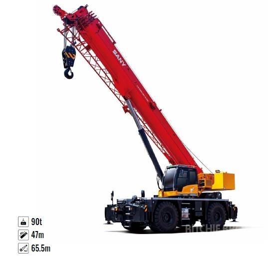 Sany SRE900 / 90 tons Всъдеходни кранове