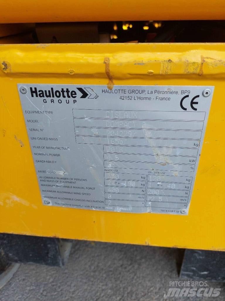 Haulotte Compact 8 Ножични работни платформи