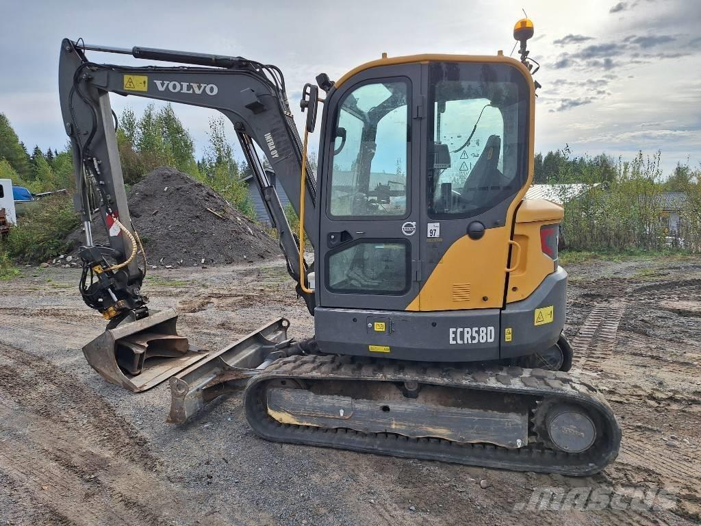 Volvo ECR 58 D Мини екскаватори < 7 т