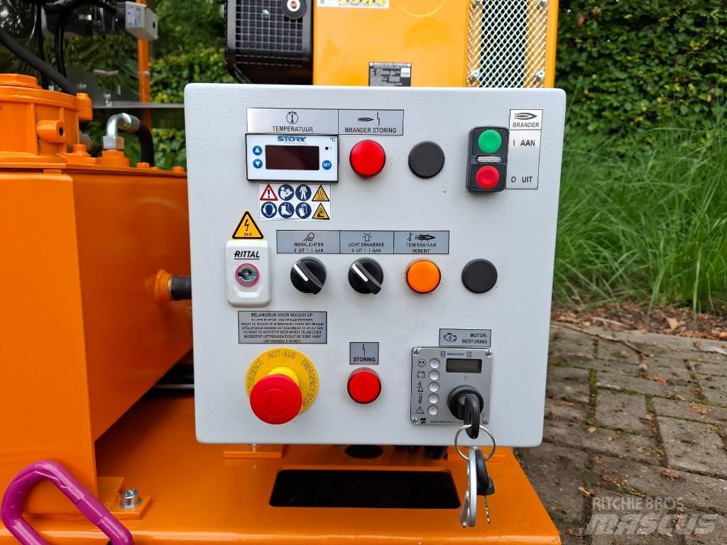  Grün RGTK 500 Ö Нагреватели за асфалт