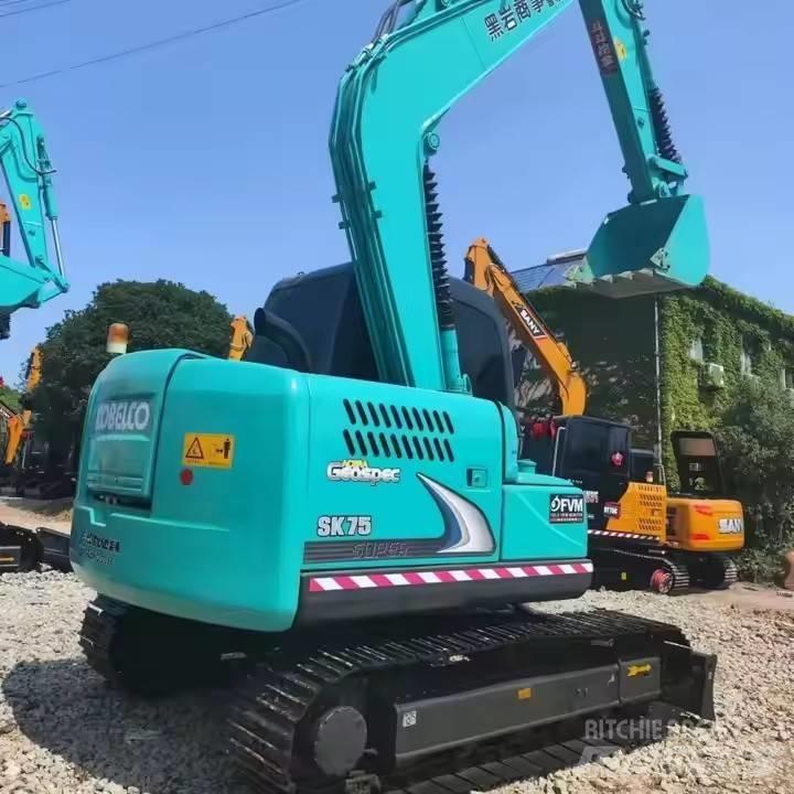 Kobelco SK75 Верижен екскаватор