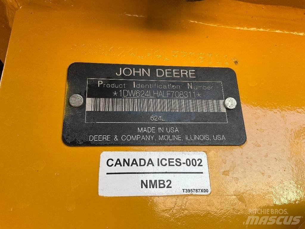 John Deere 624L Колесни товарачи