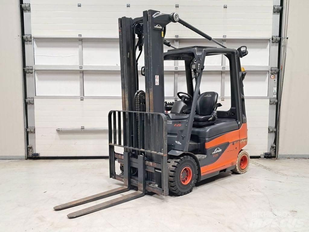 Linde E25-01 Електрически вилични кари-повдигачи