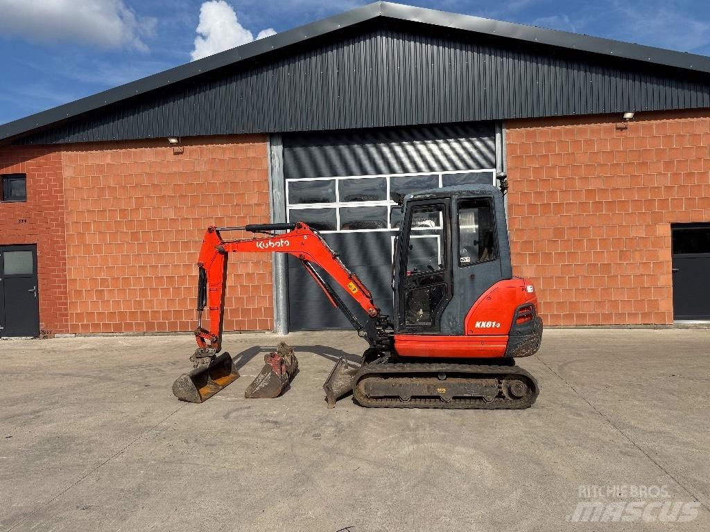 Kubota KX 61-3 Мини екскаватори < 7 т