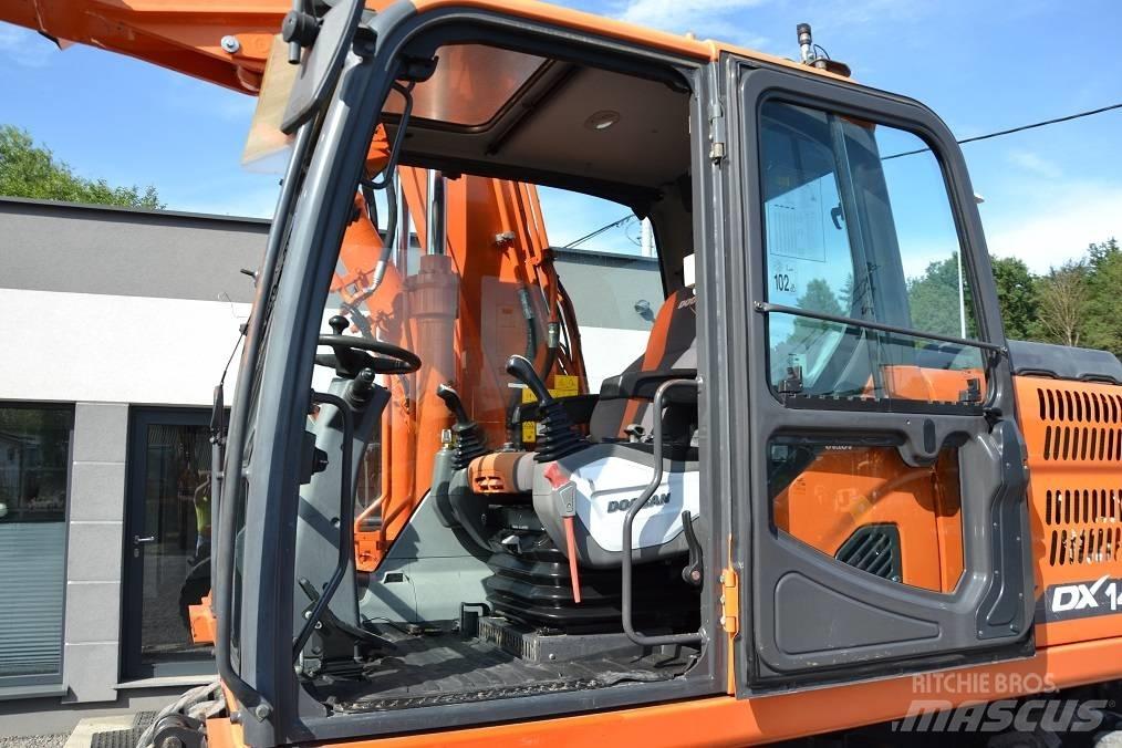 Doosan DX 140 W Колесни екскаватори