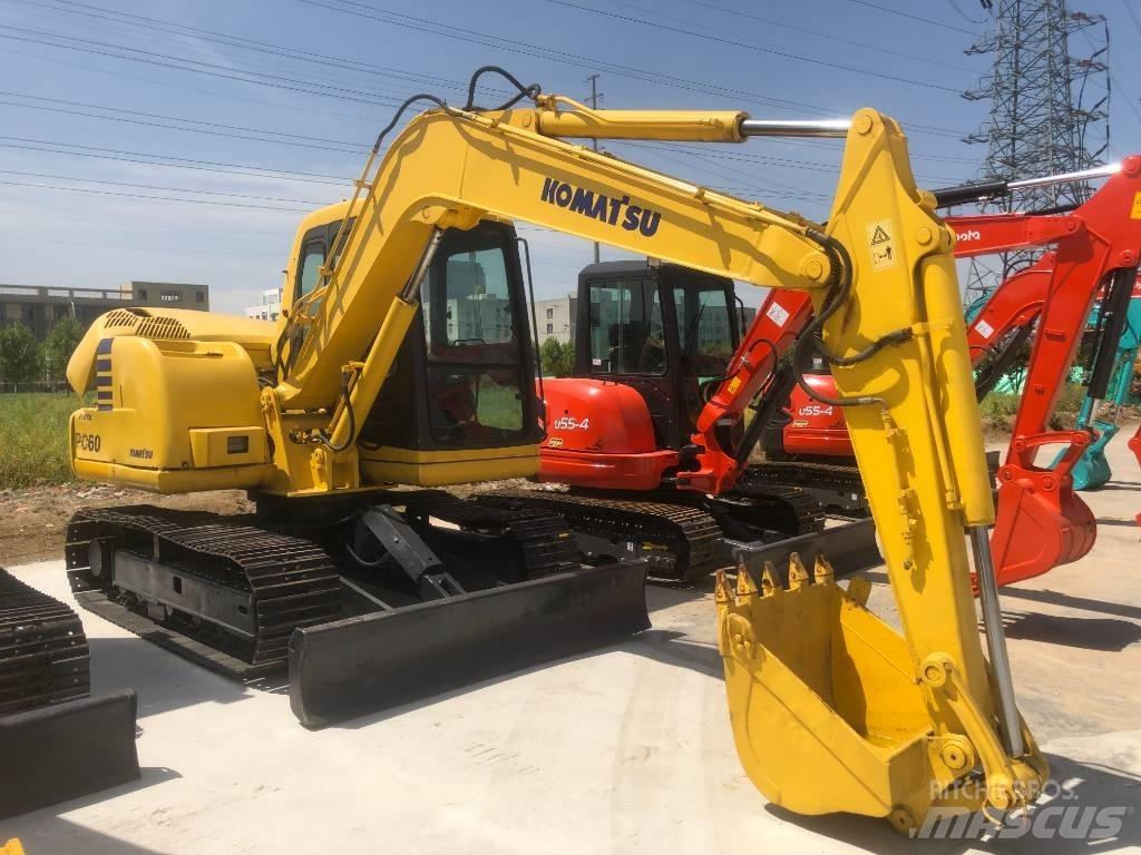 Komatsu PC 60 Верижен екскаватор