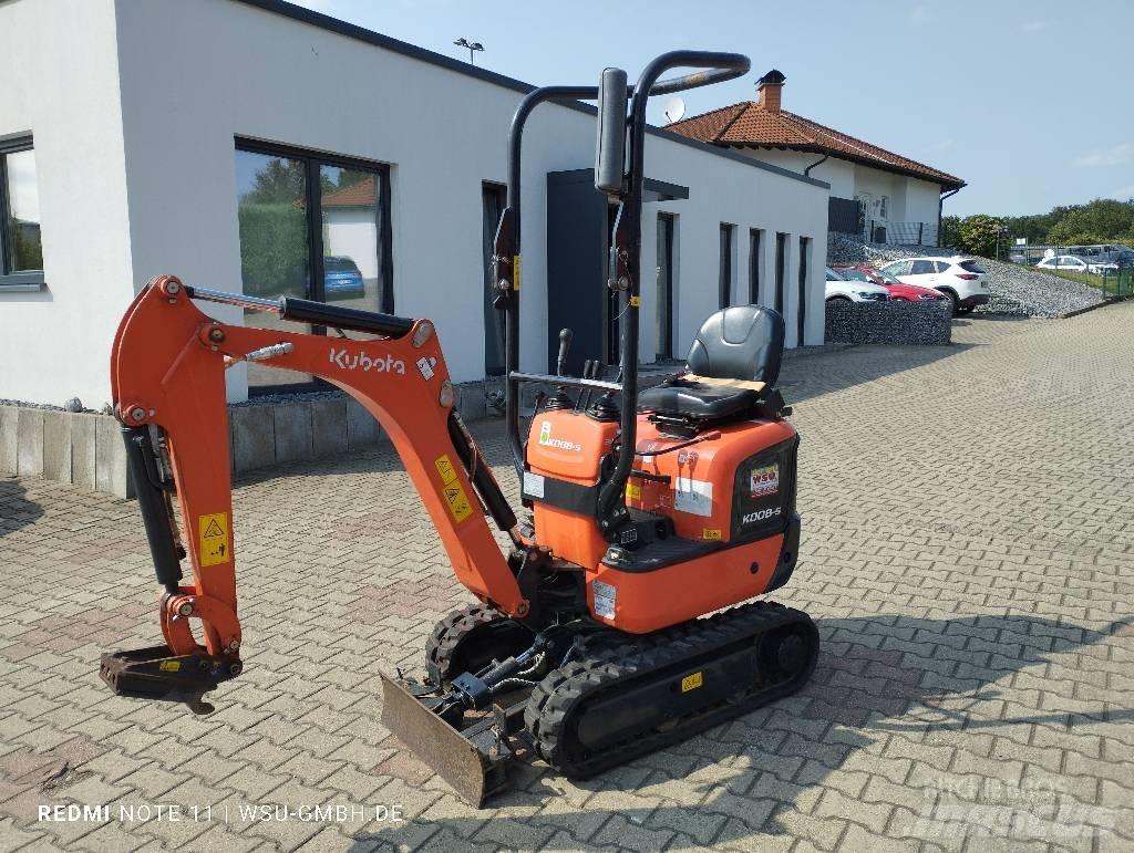 Kubota K008-5 Мини екскаватори < 7 т