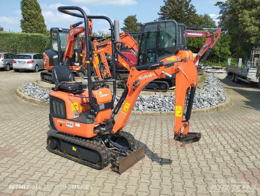 Kubota K008-5 Мини екскаватори < 7 т