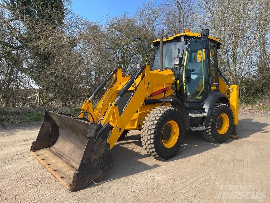 JCB 3 CX Compact Товарач със заден ексватор