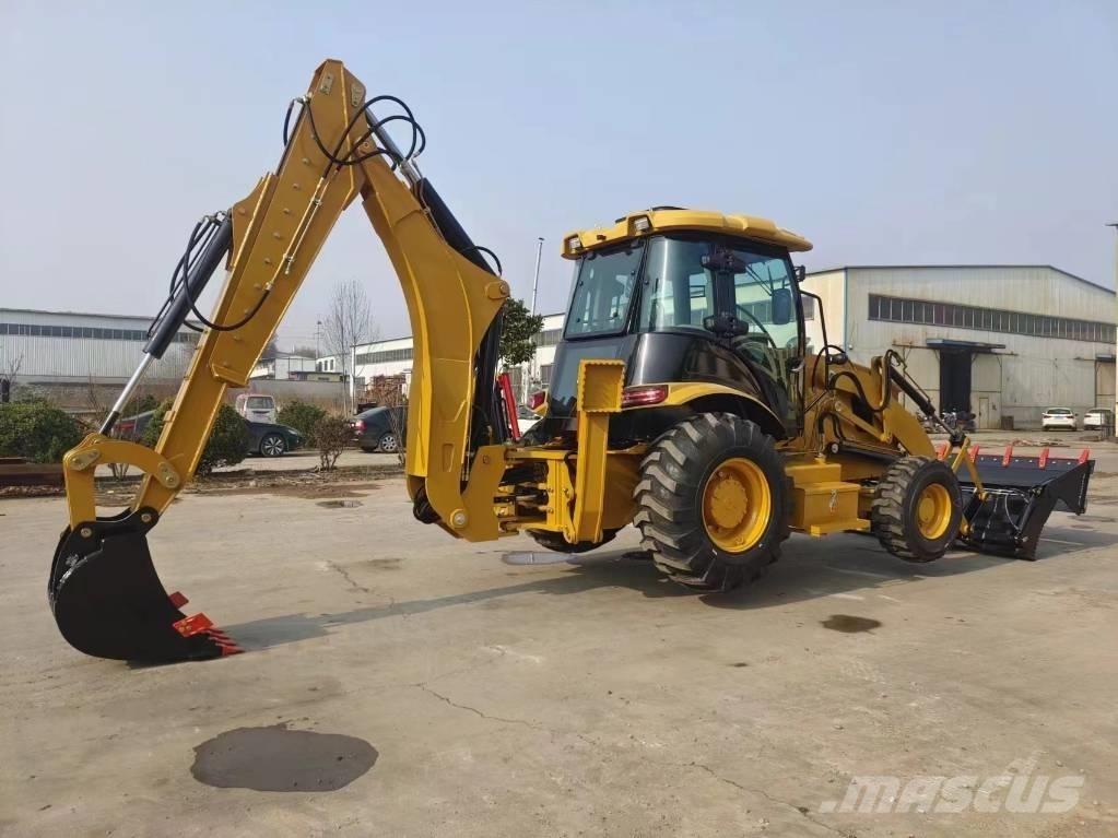 JCB 4CX Товарач със заден ексватор
