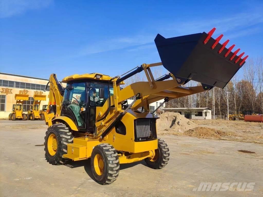 JCB 4CX Товарач със заден ексватор