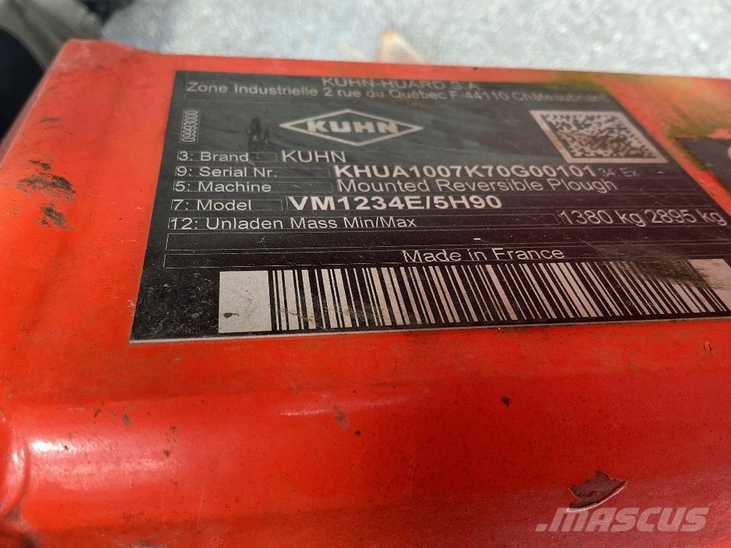 Kuhn Vari-Master 123 Реверсивни плугове
