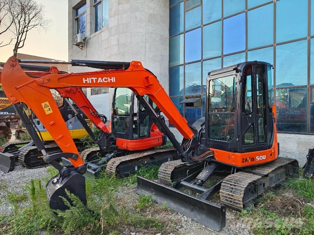 Hitachi ZX 50 U Мини екскаватори < 7 т