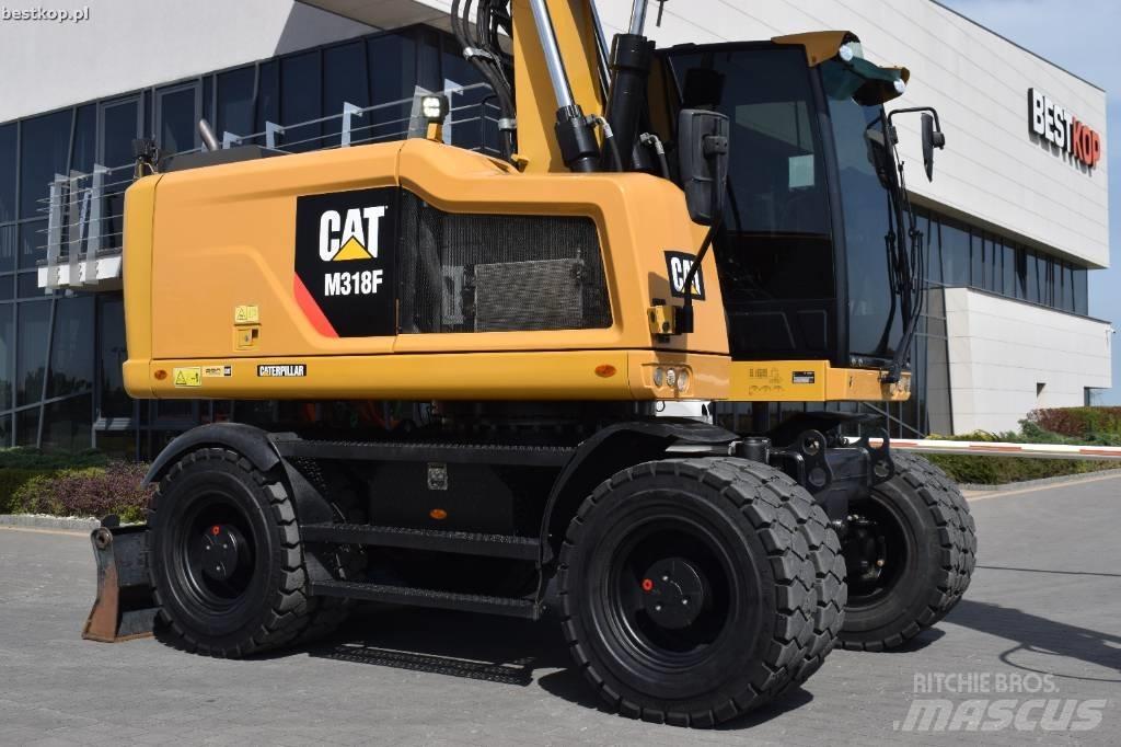 CAT M 318 F Колесни екскаватори