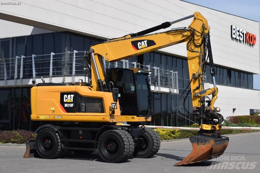 CAT M 318 F Колесни екскаватори