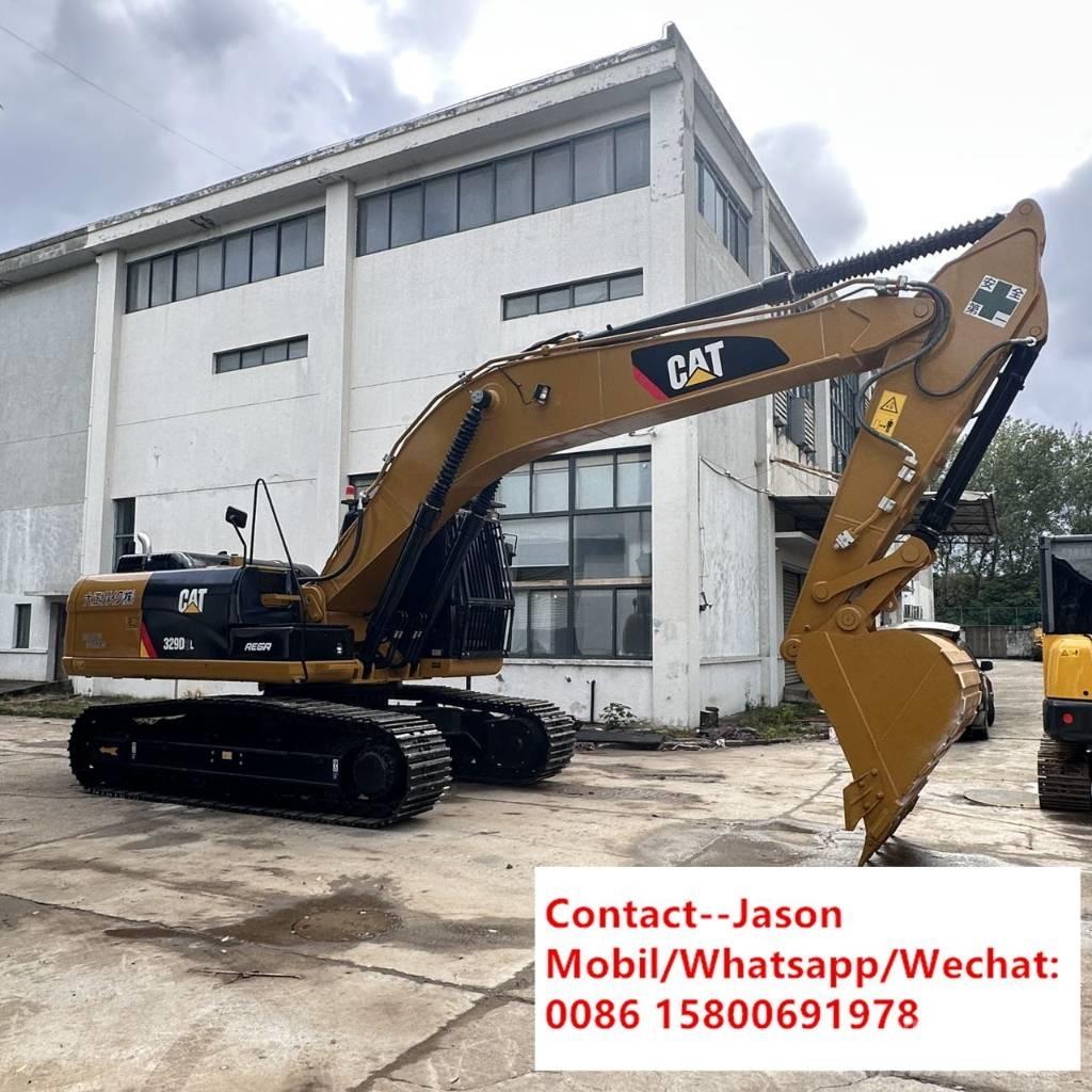 CAT 329D2L Верижен екскаватор