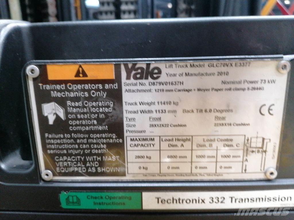 Yale VX70 Камиони с АГУ