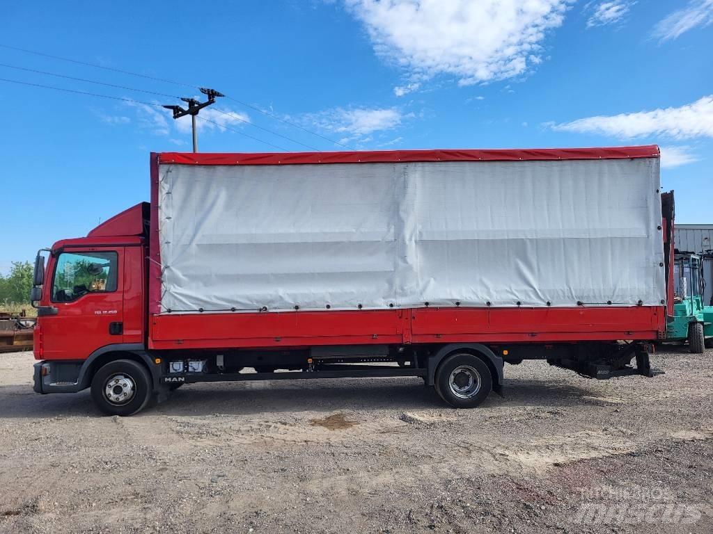 MAN 12.250 TGL Брезентови камиони

