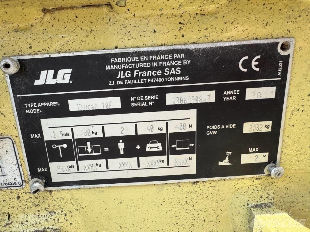 JLG Toucan 10 E Вертикални мачтови повдигачи
