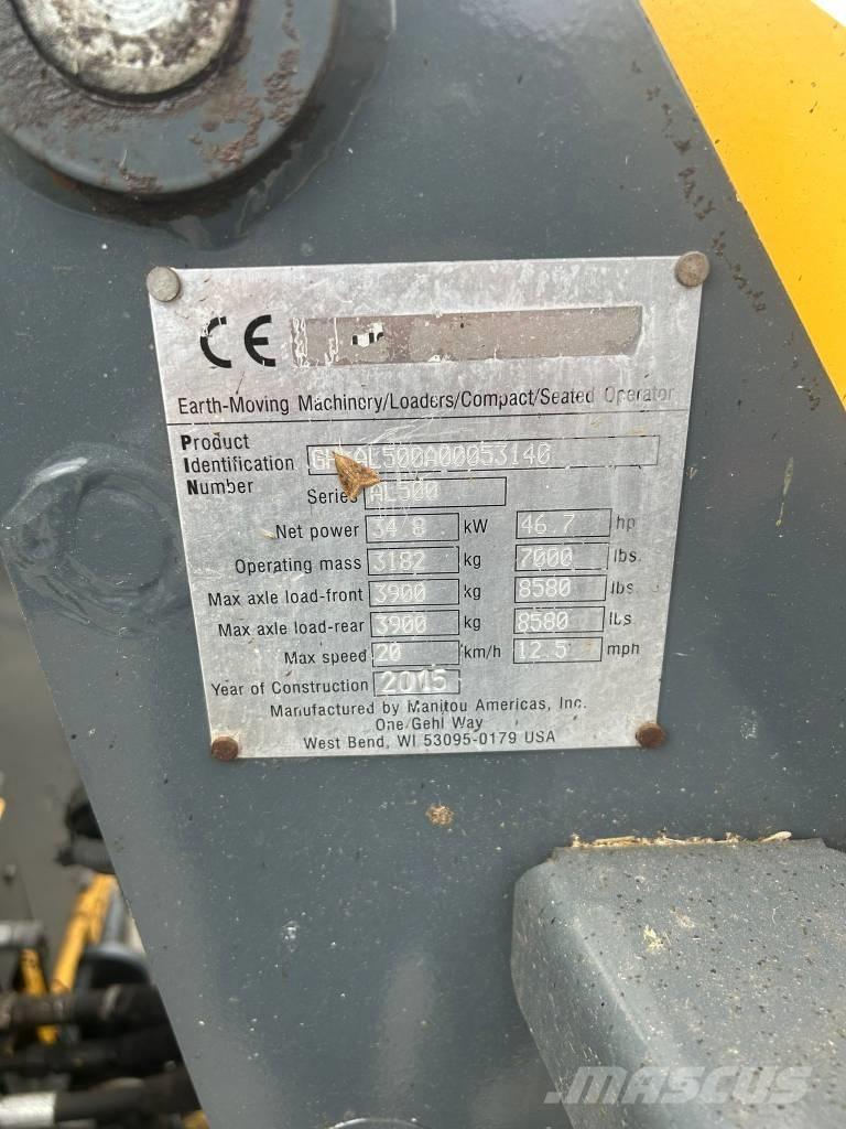 Mustang AL 506 Cab Многофункционални товарачи