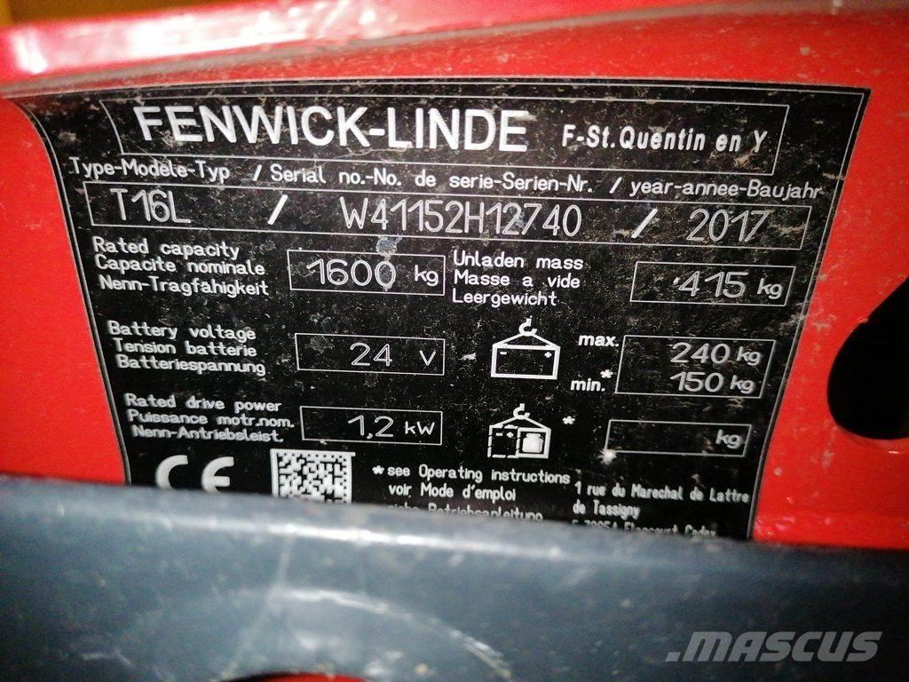 Linde T16L Нископовдигач