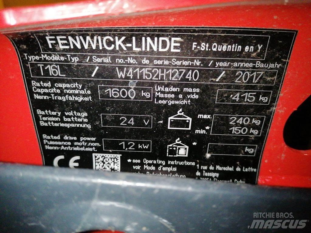 Linde T16L Нископовдигач