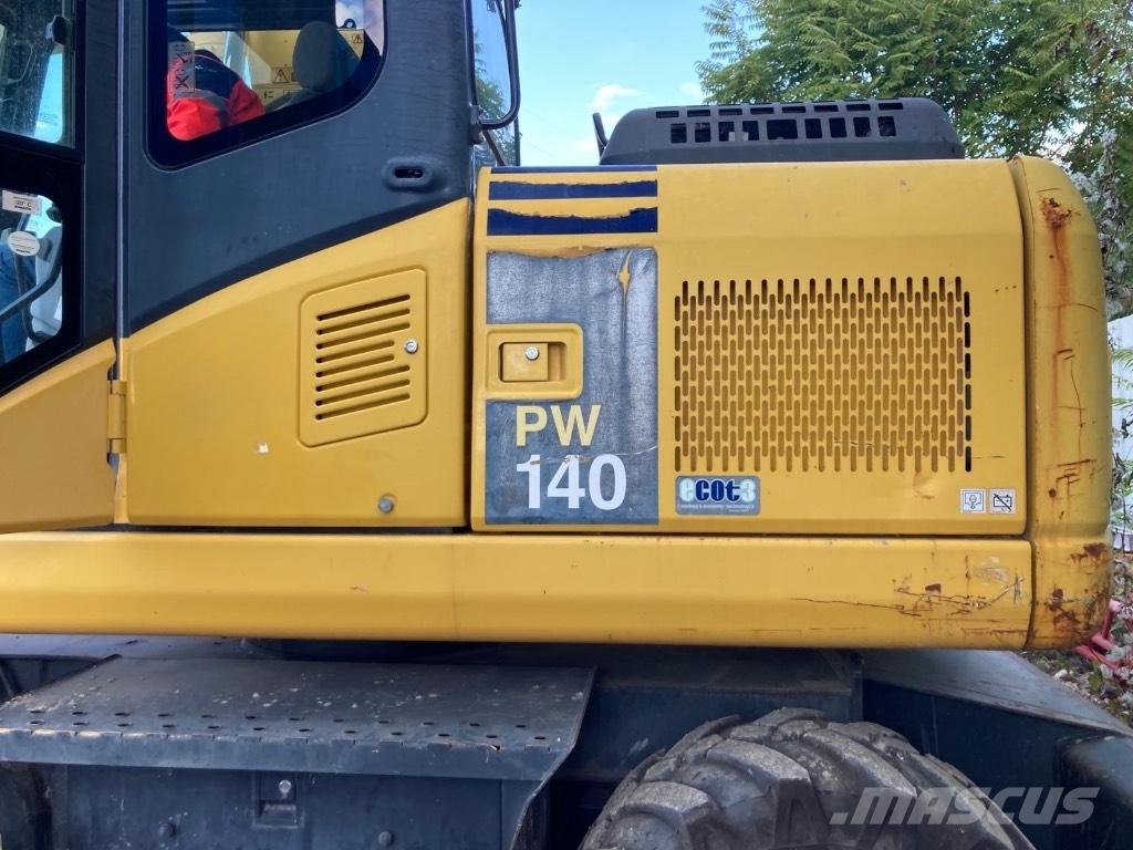 Komatsu PW 140-7 Колесни екскаватори