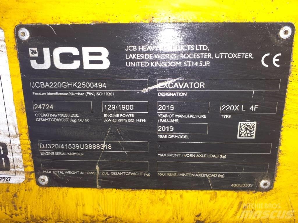 JCB 220X LC Верижен екскаватор