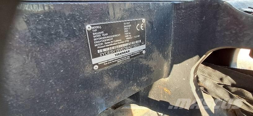 Yanmar SV 15 Мини екскаватори < 7 т